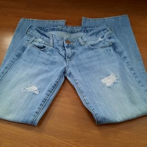 American Eagle Favorite Boyfriend Distressed Jeans